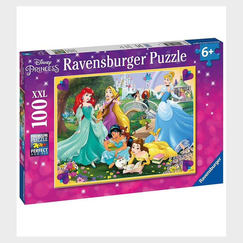 Ravensburger Puslespil - 100 Brikker - Disney Princess Dare To D