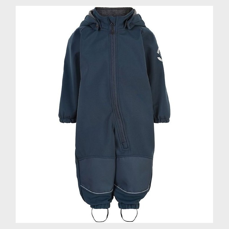 Mikk-Line Softshelldragt m. Fleece - Recycled - Blue Nights