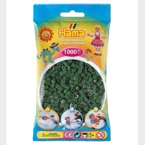 Hama Midi Perler - 1000 stk. - Skovgr�n
