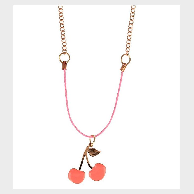 Meri Meri Halskde - Enamel Cherries Necklace