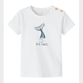 Name It T-shirt - NbmFogat - Bright White