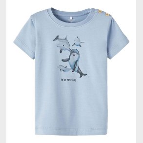 Name It T-shirt - NbmFogat - Dusty Blue