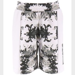 EA7 Sweathorts - Hvid/Sort m. Camouflage