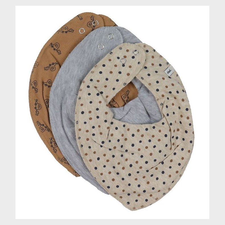 Pippi Baby Hagesmk - 3-pak - Indian Tan