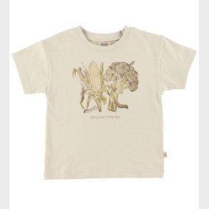 Wheat T-shirt - Greens - Chalk