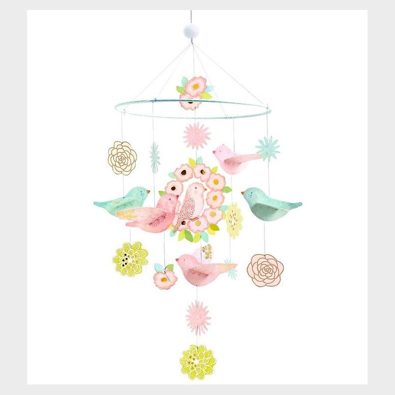 Djeco Uro - Papir - 50 x 20,5 cm - Spring Birds