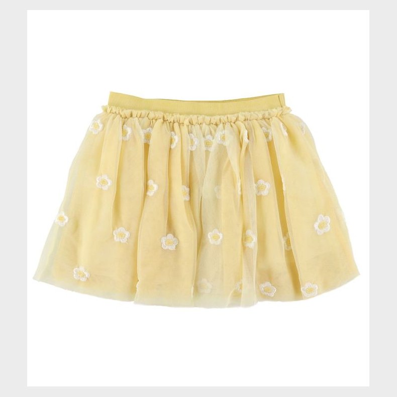 Stella McCartney Kids Tylnederdel - Gul m. Blomster