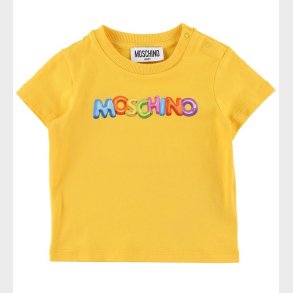Moschino T-shirt - Gul m. Print