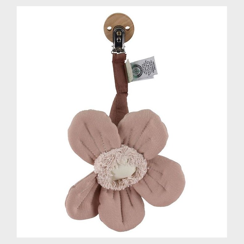 Cam Cam Barnevognsophng - Windflower - Dusty Rose