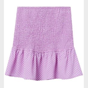 LMTD Nederdel - NlfEckali - Lilac Chiffon/Checks