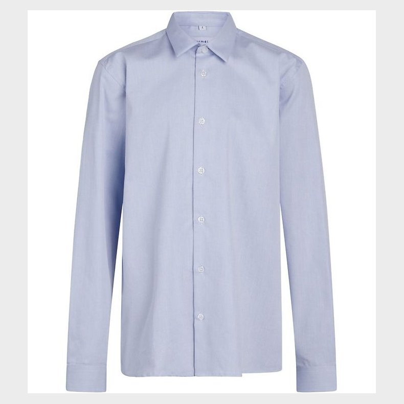 Grunt Skjorte - Tex - Twill - Blue