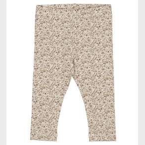 Wheat Leggings - Eggshell Flowers