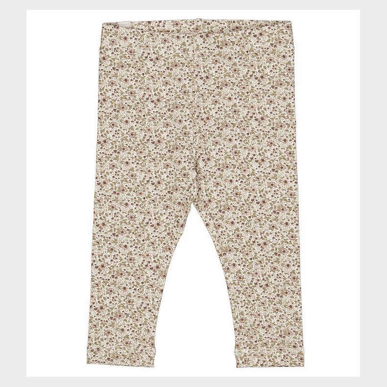 Wheat Leggings - Eggshell Flowers