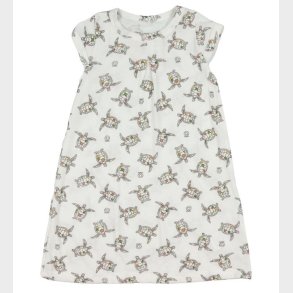 Katvig Kjole - Uld - Hvid m. Skildpadder