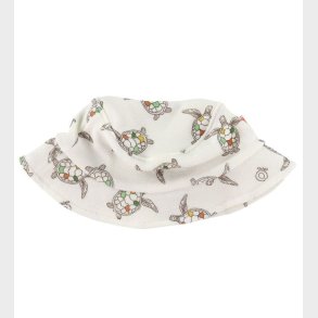 Katvig Bllehat - Uld - Hvid m. Skildpadder