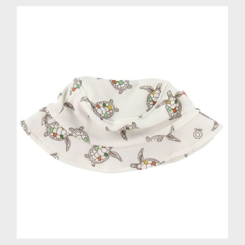 Katvig Bllehat - Uld - Hvid m. Skildpadder