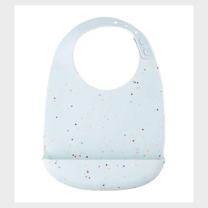 Done By Deer Hagesmk m. Lomme - Silikone - Confetti Blue