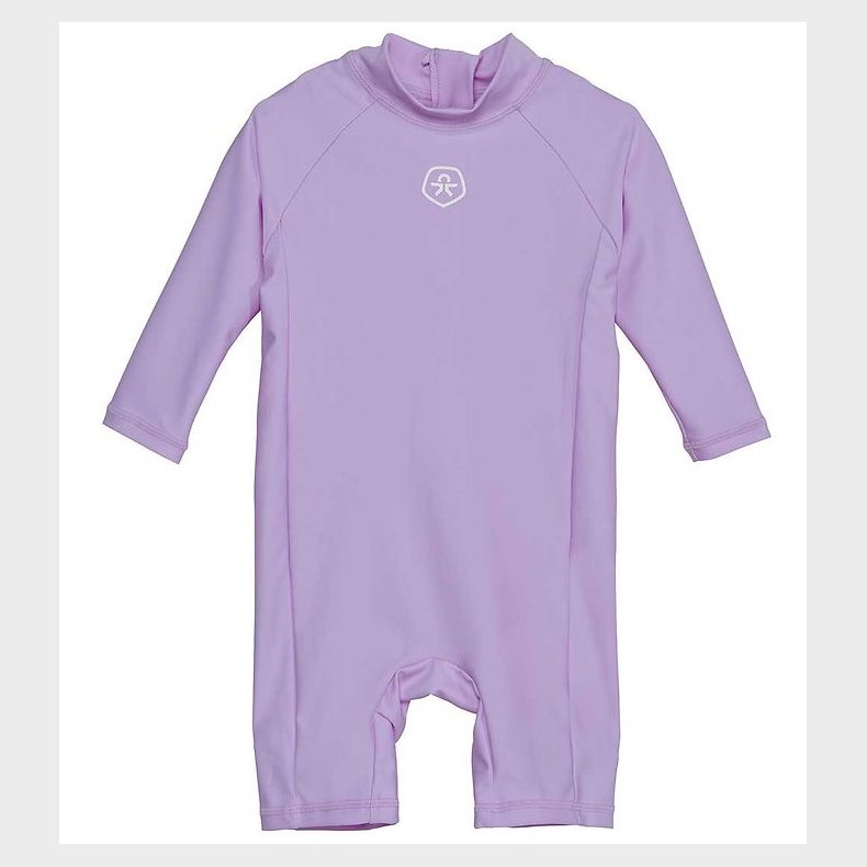 Color Kids Badeheldragt l/s - UV40+ - Lavender Mist