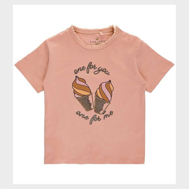 The New Siblings T-shirt - TnsGinnie - Peach Beige