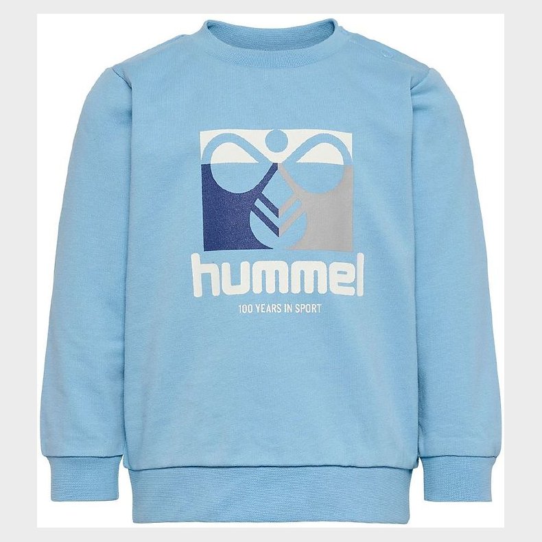 Hummel Sweatshirt - hmlLime - Dusk Blue