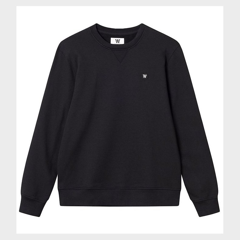 Wood Wood Sweatshirt - Tye - Sort