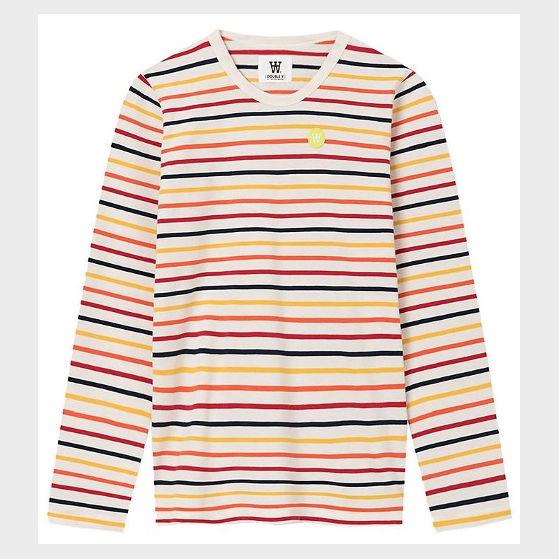 Wood Wood Bluse - Moa - Off White Stripes