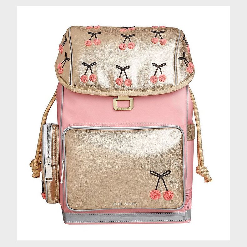 Jeune Premier Skoletaske - Cherry Pompom