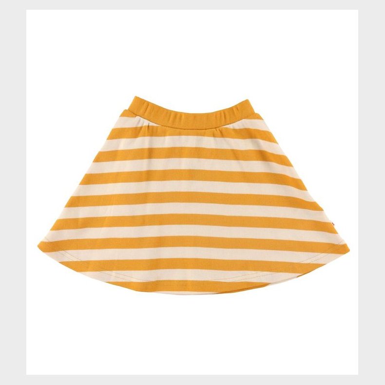 Katvig Nederdel - Gul/Hvid Stribet
