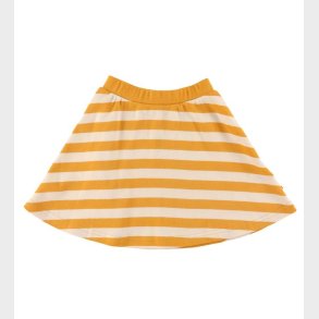 Katvig Nederdel - Gul/Hvid Stribet