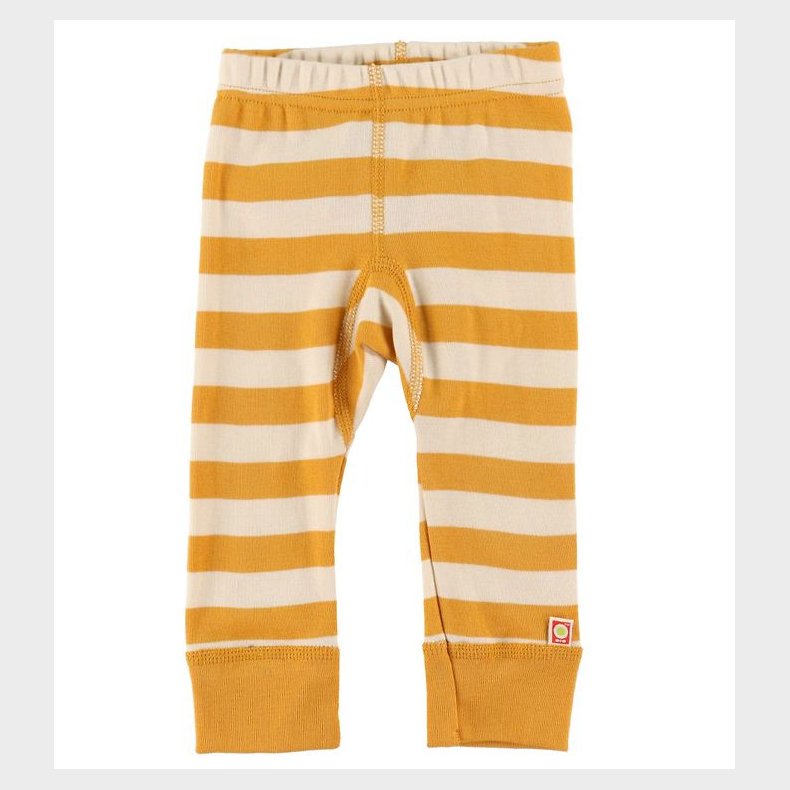 Katvig Leggings - Gul/Hvid Stribet