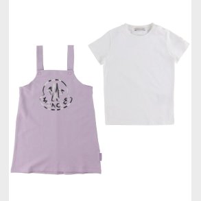 Moncler Spencer/T-shirt - Lilla/Hvid