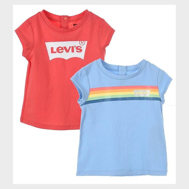 Levis Kids T-shirt - 2-Pak - Iconic - Rose of Sharon