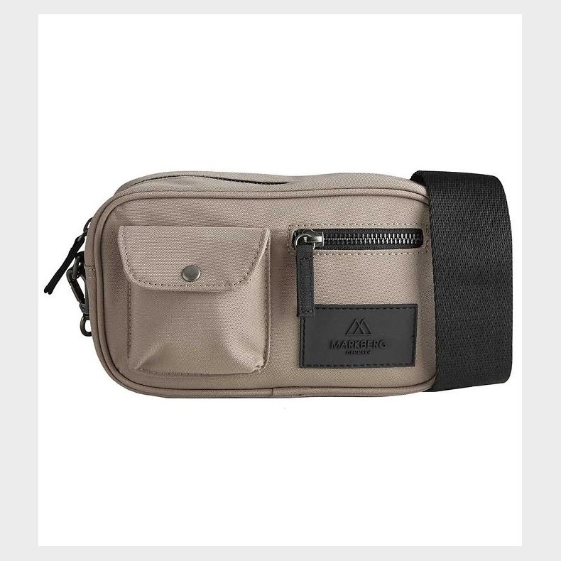 Markberg Taske - DarlaMBG Small Cross - Recycled - Sand/Black