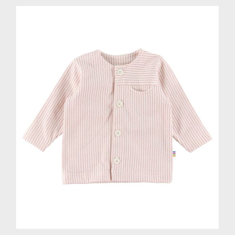 Joha Cardigan - Hvid/Rd