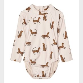Liewood Badedragt - Baby - Maxime - UV40+ - Leopard/Sandy