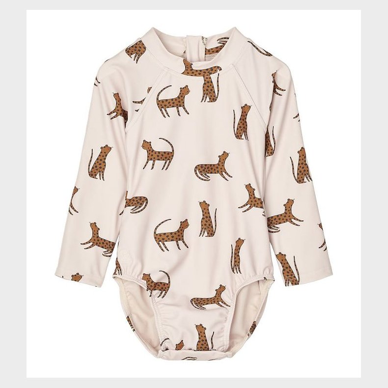Liewood Badedragt - Baby - Maxime - UV40+ - Leopard/Sandy