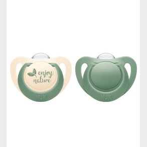 Nuk Sutter - For Nature - 2-pak - Gr�n