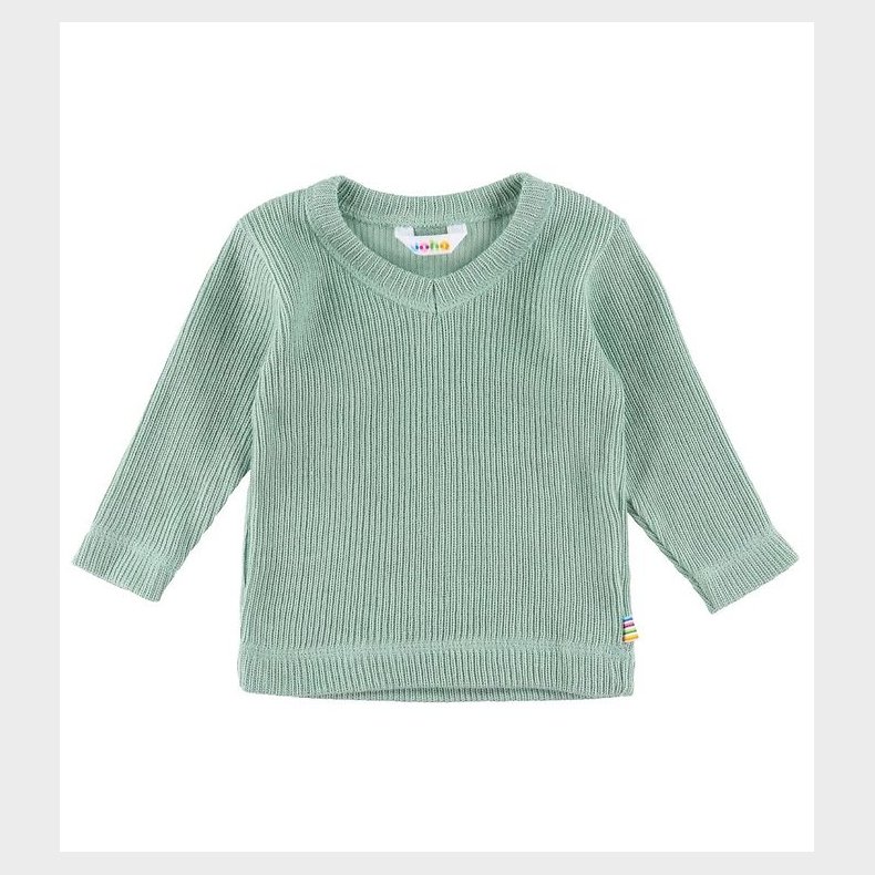 Joha Bluse - Strik - Turkis