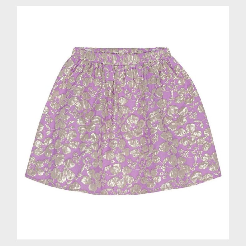 Christina Rohde Nederdel - Lilla m. Blomster