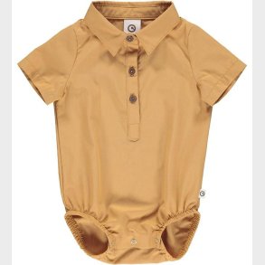 Msli Skjortebody k/ - Poplin - Cinnamon