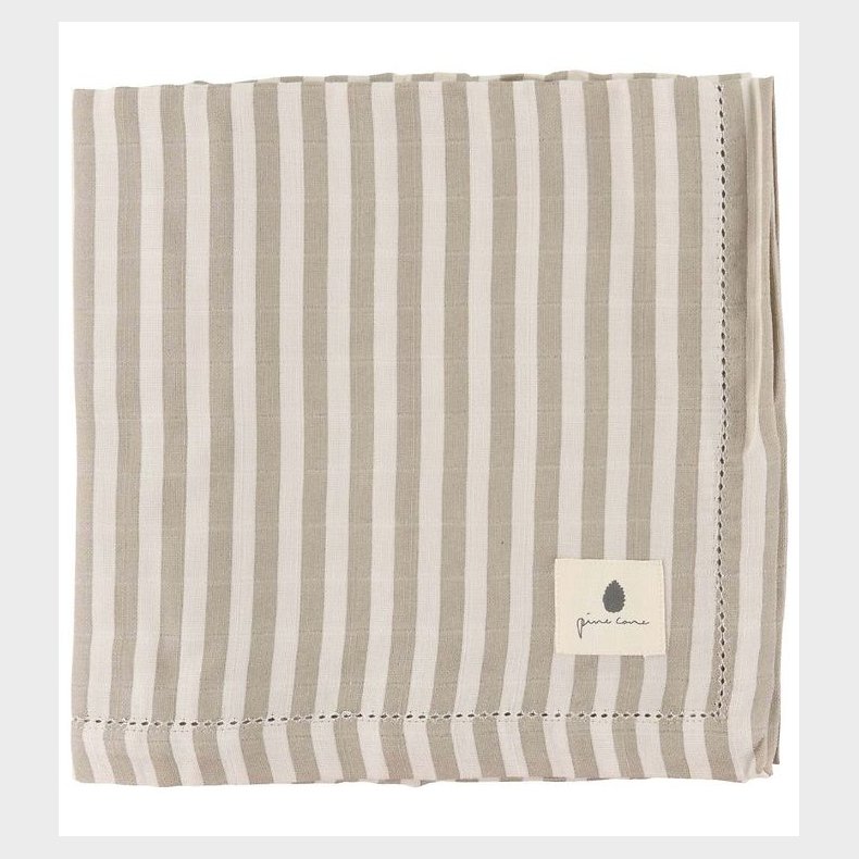 Pine Cone Babysvb - 120x120 cm - Bjrk - Mushroom Stripe