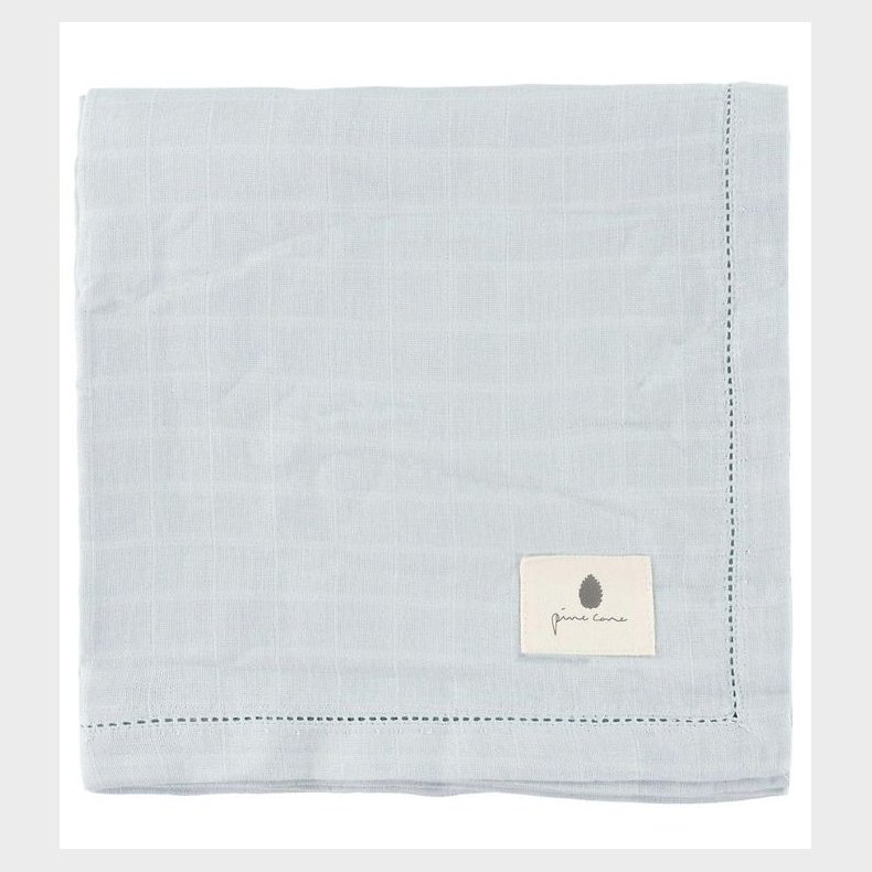 Pine Cone Babysvb - 120x120 cm - Bjrk - Blue Blossom