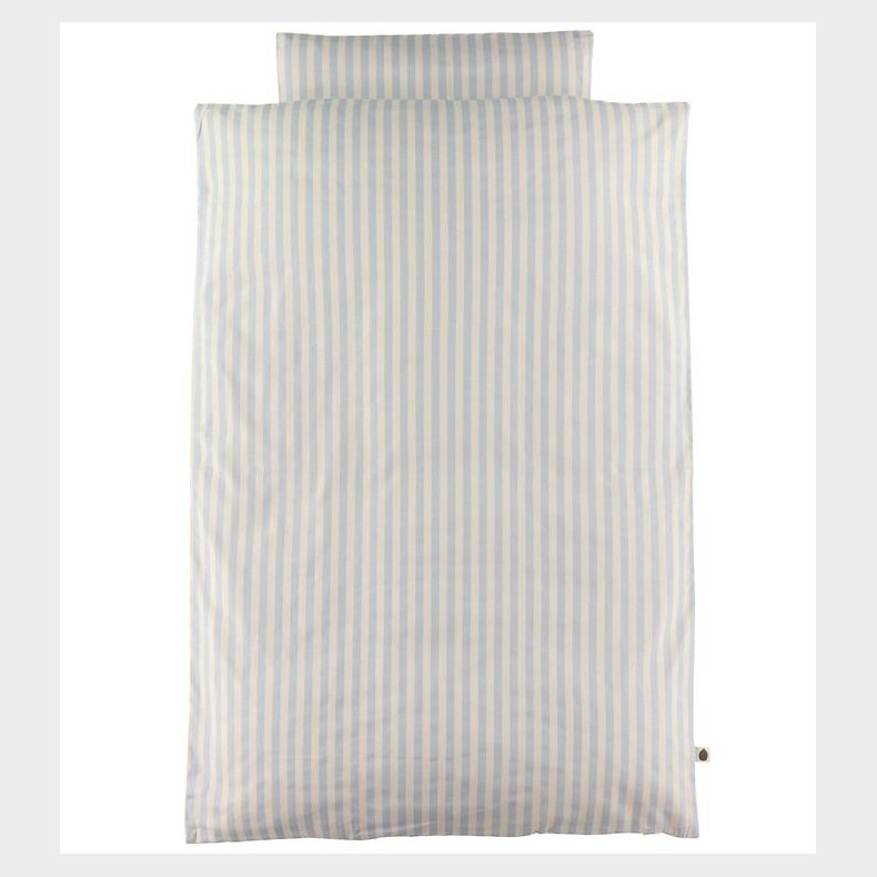 Pine Cone Sengetj - Baby - Blue Blossom Stripe