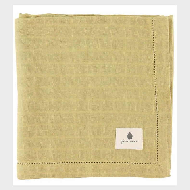 Pine Cone Babysvb - 120x120 cm - Bjrk - Mustard