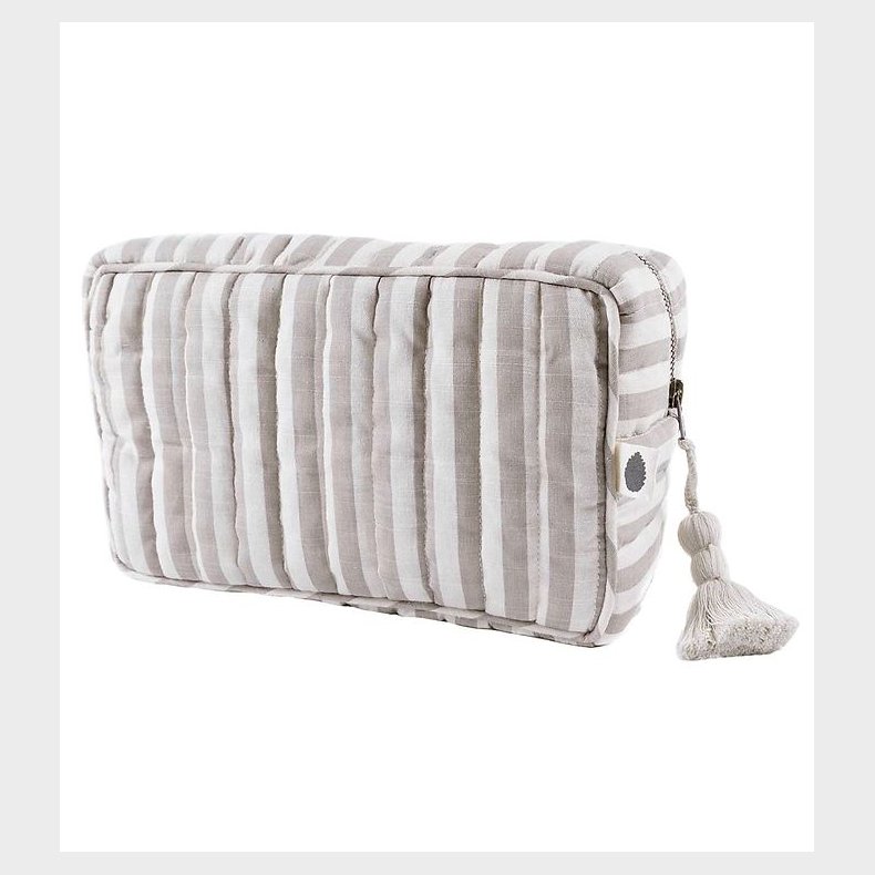 Pine Cone Toilettaske - 24 cm - Lulu - Mushroom Stripe