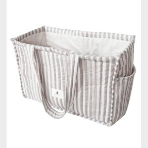 Pine Cone Shopper - Mommy - Mushroom Stripe