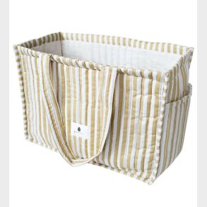 Pine Cone Shopper - Mommy - Mustard Stripe