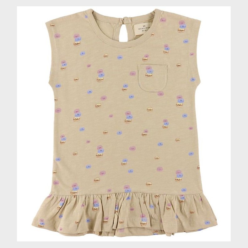 Monsieur Mini Kjole - Mini Macaron - Almond