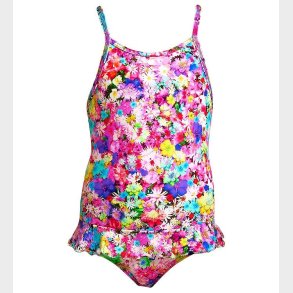 Funkita Badedragt - UV50+ - Belted Frill One - Piece Garden Part