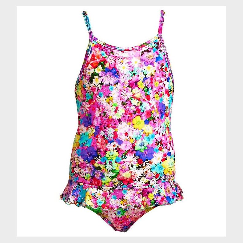 Funkita Badedragt - UV50+ - Belted Frill One - Piece Garden Part